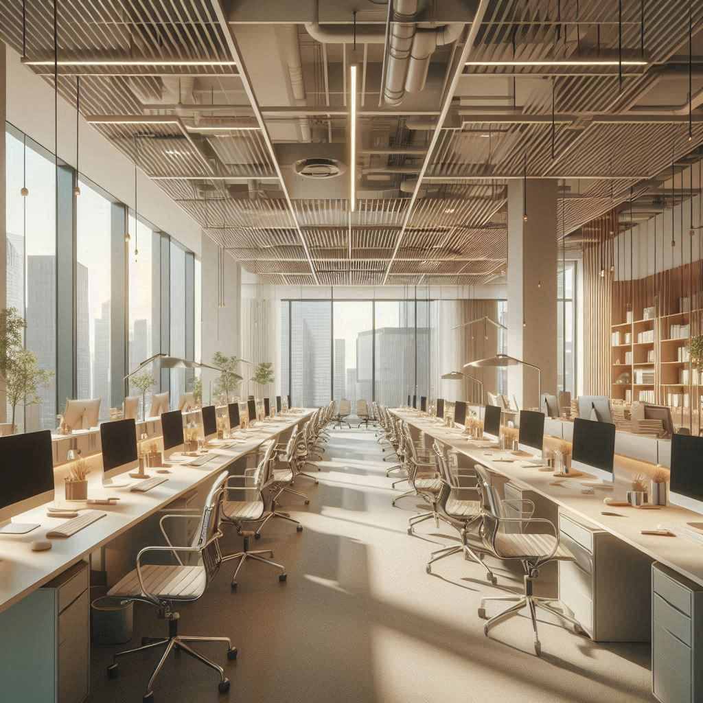 办公区局部施工造成写字楼办公公共区域共享规则信息变化时品牌部门如何同步